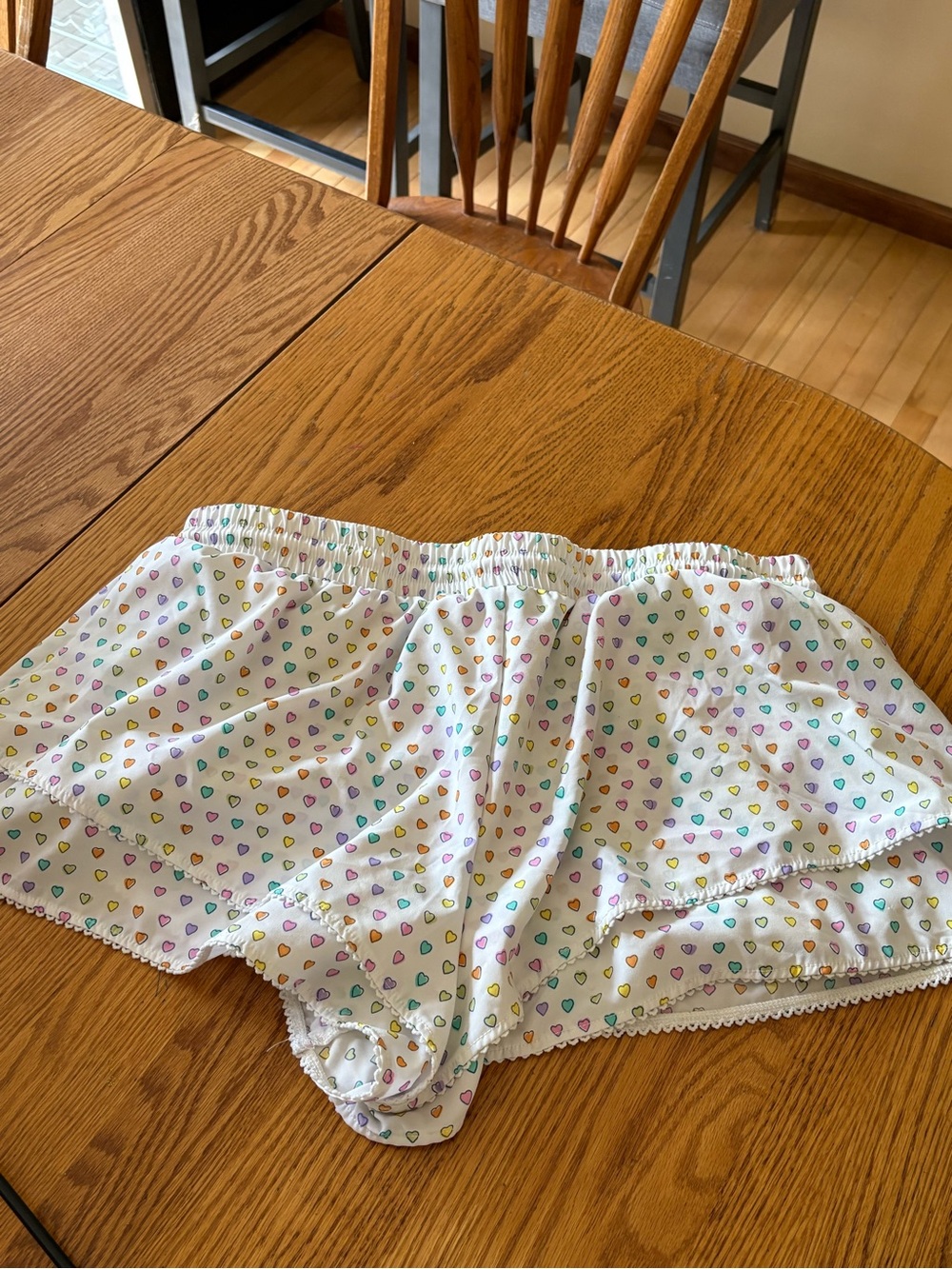 Roller Rabbit x Target Disco hearts  drawstring shorts Size Large - Picture 4 of 5